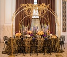 Golden Chain Chandelier