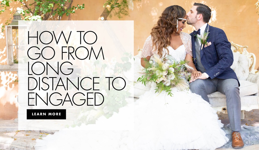When a Long-Distance Relationship is Ready for Marriage
Article: When Is a Long-Distance Relationship Ready for Marriage?
Photography: Fully Alive Photography
Read More:
http://www.insideweddings.com/news/planning-design/when-is-a-long-distance-relationship-ready-for-marriage/4687/ how to go from long distance to engaged wedding advice