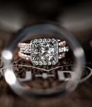 Square Halo Diamond Ring
Photography: B%26G Photography
Read More:
http://www.insideweddings.com/weddings/classic-elegant-wedding-at-a-private-club-in-los-angeles/508/ diamond ring with square halo and band of three rows of diamonds