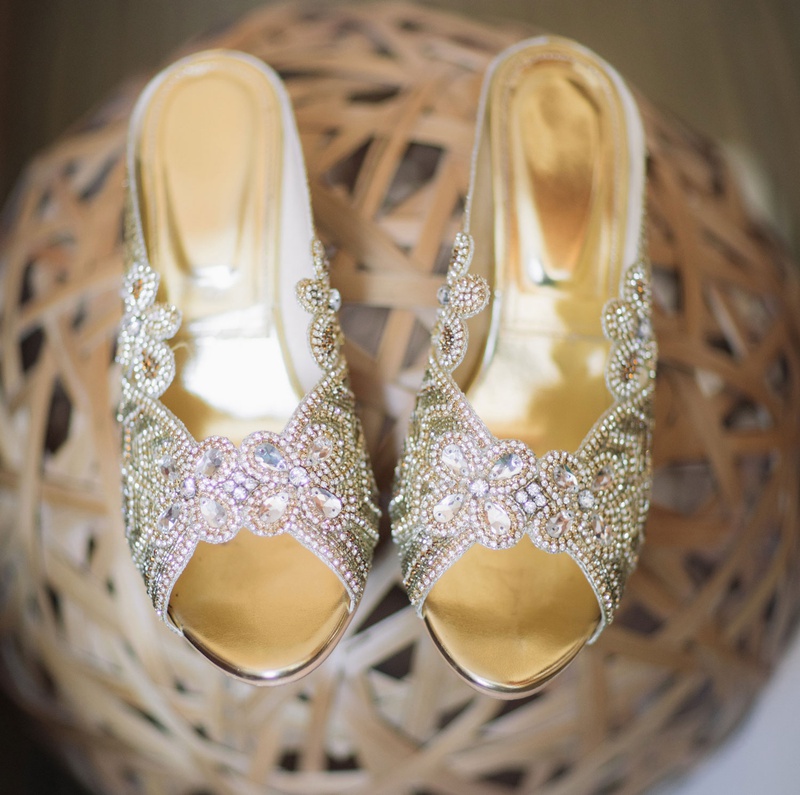 Jeweled Shoes for Multicultural Wedding
Photography: Clane Gessel Photography
Read More:
http://www.insideweddings.com/weddings/colorful-city-view-wedding-featuring-indian-and-japanese-traditions/1353/ bridal wedding shoes jewel peep toe heels for indian japanese wedding ceremony