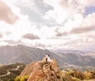 Newlyweds Among Majestic View