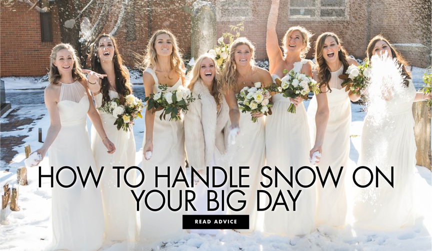 How to Deal with a Snow Storm Near Your Wedding
Article: How to Deal with a Snow Storm Near Your Wedding
Photography: Vue Photography
Read More:
http://www.insideweddings.com/news/planning-design/how-to-deal-with-a-snow-storm-near-your-wedding/4187/ how to handle snow on your big day dealing with a snow storm on your wedding