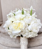White %26 Ivory Wedding Bouquet
Photography: Milanés Photography
Read More:
http://www.insideweddings.com/weddings/white-silver-gold-wedding-at-the-biltmore-ballrooms-in-atlanta/680/ White rose, white peony, calla lily wedding bouquet