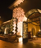 Ballroom Reception Entrance
Photography: Ventana Photography
Read More:
http://www.insideweddings.com/weddings/classic-fall-wedding-in-san-diego-california/290/ Illuminated wall and topiary at Grand Del Mar
