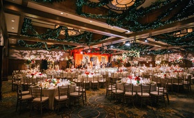 Red, White %26 Green Holiday Reception
Photography: Harwell Photography
Read More:
http://www.insideweddings.com/weddings/magical-winter-wedding-with-luxurious-red-white-holiday-decor/1208/ wedding reception ballroom holiday christmas theme red white greenery ballroom decor
