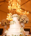 5-Tiered White Wedding Cake
Photography: Mary Rosenbaum Photographs
Read More:
http://www.insideweddings.com/weddings/classic-southern-wedding-at-former-presidents-nashville-mansion/835/ white wedding cake, flower-embellished cake