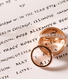 Gold Wedding Rings %26 Eternity Band
Photography: Bob %26 Dawn Davis Photography
Read More:
http://www.insideweddings.com/weddings/glamorous-ivory-blush-spring-wedding-at-a-private-club-in-chicago/685/ Lester Lampert wedding rings and eternity band