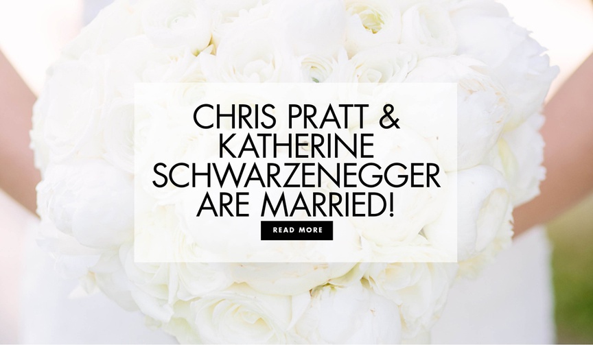 Congratulations to Chris Pratt %26 Katherine Schwarzenegger!
Article: Congratulations to Chris Pratt %26 Katherine Schwarzenegger!
Photography: Brian Leahy Photography
Read More:
http://www.insideweddings.com/news/celebrity-style/congratulations-to-chris-pratt-katherine-schwarzenegger/4824/ Chris Pratt and Katherine Schwarzenegger are married san ysidro ranch