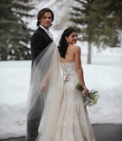 Celebrity Winter Wedding
Photography: Kirsten Shultz
Read More:
http://www.insideweddings.com/weddings/genevieve-cortese-and-jared-padalecki/338/ Jared Padalecki and Genevieve Cortese wedding portrait
