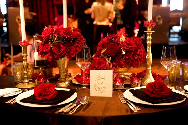 Berry Gordy S Daughter S Classic Red Wedding Inside Weddings