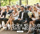 How to Make Sure Guests at Large Weddings Feel Special
Article: How to Make Sure Guests at Large Weddings Feel Special
Photography: Vue Photography
Read More:
http://www.insideweddings.com/news/planning-design/how-to-make-sure-guests-at-large-weddings-feel-special/4244/ Make the big day feel intimate even when there are hundreds of attendees.