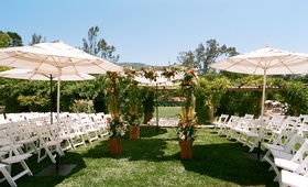 Summer Ojai Wedding Ceremony
Photography: frame.thirty.six photography
Read More:
http://www.insideweddings.com/weddings/thea-andrews-and-jay-wolf/231/ Outdoor wedding on grass in Ojai, California