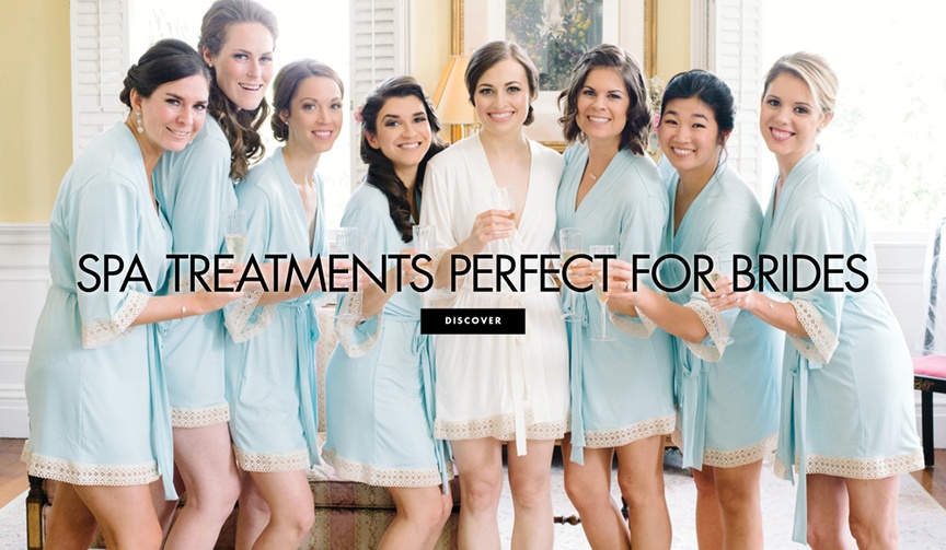 Spa Treatments for Brides
Article: 10 Luxury Hotels with Unique Spa Treatments for Brides
Photography: Aaron and Jillian Photography
Read More:
http://www.insideweddings.com/news/beauty/10-luxury-hotels-with-unique-spa-treatments-for-brides/4106/ Spa treatments at hotels across the country perfect for brides