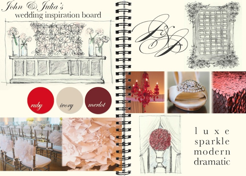 Wedding Inspiration Board
Article: How to Get the Most Out of Your Online Inspiration Boards
Photography: Justine Ungaro
Read More:
http://www.insideweddings.com/news/expert-advice/how-to-get-the-most-out-of-your-online-inspiration-boards/1951/ Luxe sparkle modern dramatic wedding inspiration board