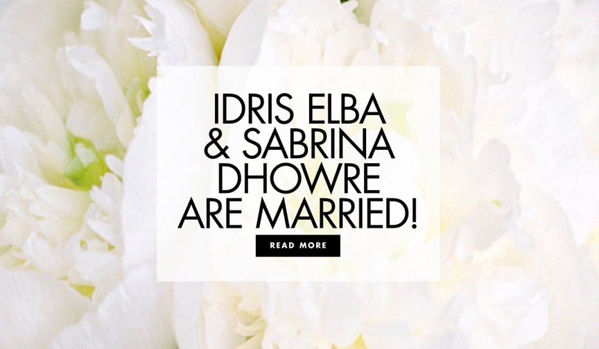 Idris and Sabrina Got Married in Morocco!
Article: Idris Elba and Sabrina Dhowre Got Married in Morocco!
Photography: Adam Barnes
Read More:
http://www.insideweddings.com/news/celebrity-style/idris-elba-and-sabrina-dhowre-got-married-in-morocco/4781/ Idris Elba and Sabrina Dhowre are married see more from their morocco wedding