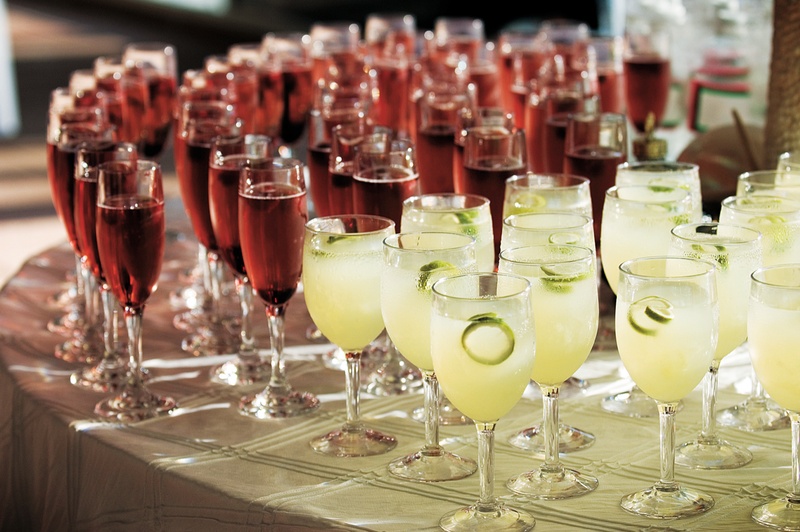 Variety of Cocktails
Photography: Mermin + Christie Photographers
Read More:
http://www.insideweddings.com/weddings/tropical-theme-beach-wedding-in-naples-florida/184/ cocktails in champagne flutes and wine glasses