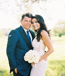 Simone Feldman %26 Kent Rounds
Photography: Adam Barnes
Read More:
http://www.insideweddings.com/weddings/elegant-real-wedding-at-a-charming-resort-in-the-countryside/1141/ Groom in navy jacket and blue tie with black lapels bride in low back form fitting bridal gown beads