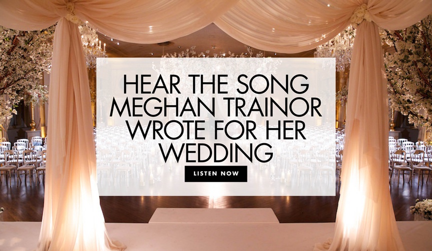 Meghan Trainor Released the Song She Wrote for Her Wedding
Article: Meghan Trainor Released the Song She Wrote for Her Wedding
Photography: Bob %26 Dawn Davis Photography
Read More:
http://www.insideweddings.com/news/celebrity-style/meghan-trainor-released-the-song-she-wrote-for-her-wedding/4686/ hear the song meghan trainor wrote for her wedding to daryl sabara celebrity wedding music