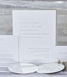 White %26 Silver Modern Invitation Suite
Photography: KingenSmith
Read More:
http://www.insideweddings.com/weddings/modern-romantic-wedding-with-glam-geometric-details-in-chicago/1171/ wedding invitation suite elizabeth grace modern design silver white stationery lettering initials