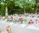 Garden Wedding Reception in France