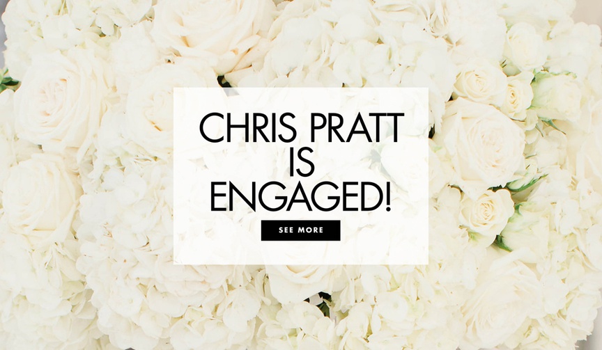Chris Pratt %26 Katherine Schwarzenegger are Engaged!
Article: Chris Pratt %26 Katherine Schwarzenegger Are Engaged!
Photography: Brandon Chesbro
Read More:
http://www.insideweddings.com/news/celebrity-style/chris-pratt-katherine-schwarzenegger-are-engaged/4657/ Chris Pratt and Katherine Schwarzenegger announce their engagement