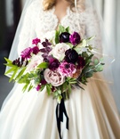 Shades of Purple, Cream Bridal Bouquet
Photography: Lindsay Adler Photography
Read More:
http://www.insideweddings.com/weddings/vintage-inspired-styled-shoot-at-old-world-estate-in-new-york/919/ shades of purple cream bridal bouquet wedding styled shoot vintage themed marsala colors roses fall