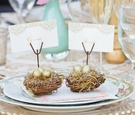 Rustic Nest Place Card Holders