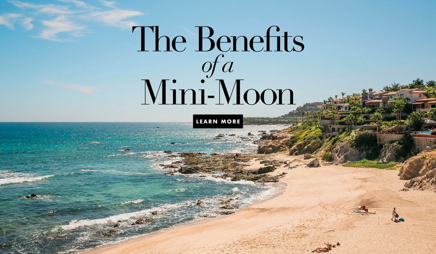 Benefits of a Mini-Moon
Article: Why You Should Take a Mini-Moon Getaway
Photography: Lauren Feddersen Photography
Read More:
http://www.insideweddings.com/news/travel-honeymoon/why-you-should-take-a-mini-moon-getaway/3138/ The benefits to taking a minimoon mini moon vacation with your new husband or wife
