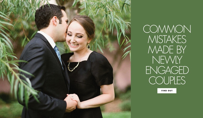 4 Common Mistakes Newly Engaged Couples Make
Article: Newly Engaged Pairs: Avoid These 4 Mistakes
Photography: Justin DeMutiis Photography
Read More:
http://www.insideweddings.com/news/planning-design/newly-engaged-pairs-avoid-these-4-mistakes/3781/ 4 common planning mistakes newly engaged couples pairs make brides grooms avoid these mishaps