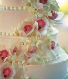 Cascading Flowers Cake
Photography: Christofer Jae Photography
Read More:
http://www.insideweddings.com/weddings/asian-inspired-oceanfront-wedding-in-big-sur-california/110/ Light pink cake with fresh flower decoration