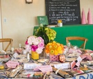 School-Themed Bridal Shower Tablescape