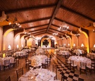 Ballroom Wedding with Checkered Floor