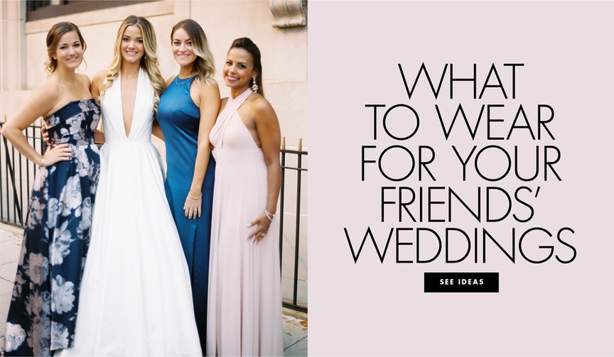 Wedding Guest Dresses
Article: 25 Dresses to Wear to Your Friend's Summer Wedding
Photography: Abby Jiu Photography
Read More:
http://www.insideweddings.com/news/fashion/25-dresses-to-wear-to-your-friends-summer-wedding/3749/ See 25 beautiful dresses to wear as a guest this wedding season!
