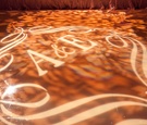 Dance Floor Monogram Lighting