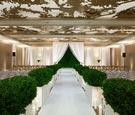 Hedge Wall & Draped Chuppah