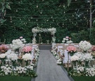 Hotel Lawn Rustic Wedding Ceremony