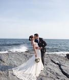 John Colaneri, Co-host of Kitchen Cousins, Kisses His Bride
Photography: Carrie Rodman Photography
Read More:
http://www.insideweddings.com/weddings/jennifer-walker-and-john-colaneri/543/ John Colaneri, co-host of Kitchen Cousins, kisses his bride by the water in Newport, RI