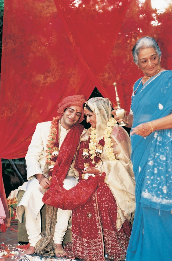 Indian Wedding Ceremony
Photography: Simone %26 Martin Photography
Read More:
http://www.insideweddings.com/weddings/indian-wedding-at-the-beverly-hills-hotel-california/9/ Bride and groom smile on mandap structure