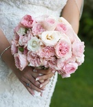 Garden Rose Bouquet
Photography: Joe Buissink Photography
Read More:
http://www.insideweddings.com/weddings/vintage-seaside-wedding-at-the-ritz-carlton-in-california/320/ Bridal wedding bouquet with pink and white roses