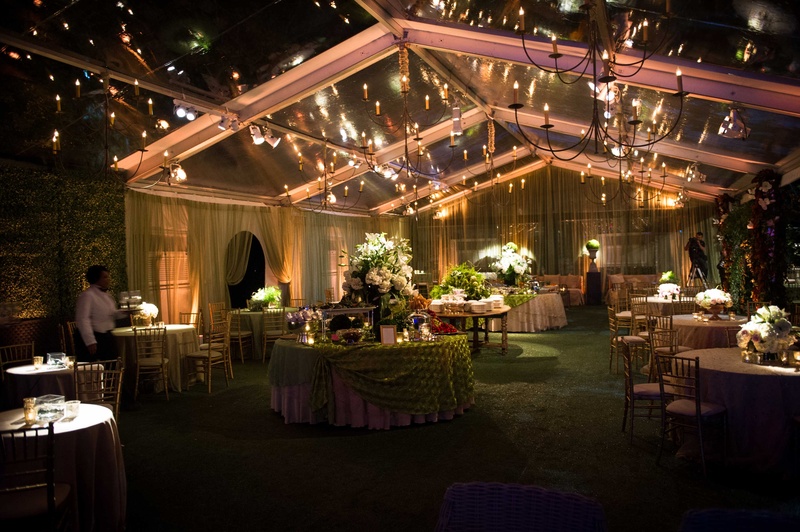 "Father of the Bride"-Theme Wedding
Photography: Chris Bailey Photography
Read More:
http://www.insideweddings.com/weddings/southern-at-home-wedding-inspired-by-father-of-the-bride-in-texas/753/ At home wedding reception with tent, chandelier at night