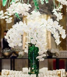 Orchids on Escort Card Table
Photography: Cornelia Lietz Photography
Read More:
http://www.insideweddings.com/weddings/fairy-tale-wedding-abroad-at-castle-in-grooms-hometown-in-germany/1374/ wedding reception in germany hotel venue white orchid greenery overhead vase die cut cards