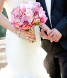 Bride's Pink %26 Purple Bouquet
Photography: Thisbe Grace Photography
Read More:
http://www.insideweddings.com/weddings/outdoor-wedding-with-pink-gold-decor-at-a-vineyard-in-california/691/ Bride in a sleeveless Vera Wang dress with bouquet of pink & light purple orchids, roses, peonies