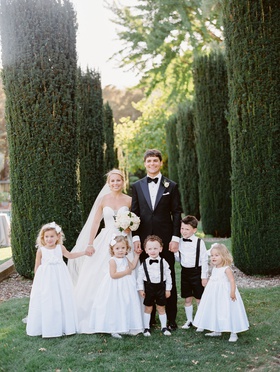 Alfresco Black Tie Wedding At A Historic Property In The Bay Area