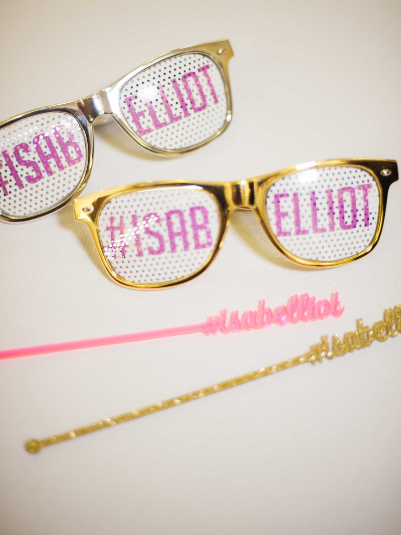 Hashtag Sunglasses %26 Drink Stirrers
Photography: Kat Braman Photography
Read More:
http://www.insideweddings.com/weddings/a-sophisticated-museum-wedding-with-modern-details-in-palm-beach/899/ Wedding hashtag wedding favors metallic sunglasses and drink stirrers for cocktails