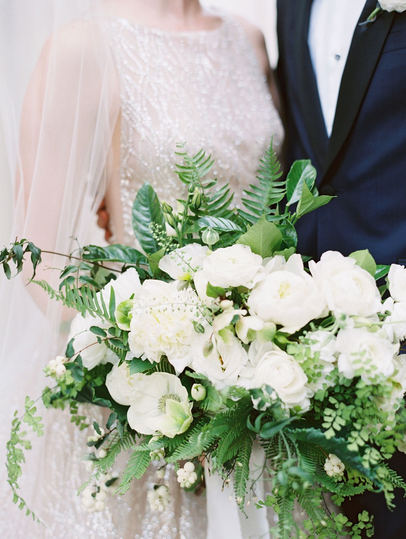 Organic Bouquet with White Blooms %26 Greens
Photography: Mallory Dawn Photography
Read More:
http://www.insideweddings.com/weddings/outdoor-jewish-ceremony-luxe-reception-at-vibiana-in-downtown-la/1259/ wedding bouquet white flowers anemone peony rose ranunculus greenery ferns leaves organic