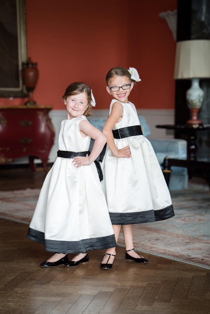 Flower Girls \u0026 Ring Bearers Photos , Flower Girls in Black