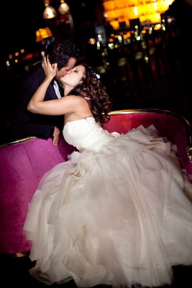 Kissing Couple
Photography: Jessica Lewis Photography
Read More:
http://www.insideweddings.com/weddings/summer-wedding-at-the-sls-hotel-beverly-hills-california/460/ Bride kisses groom at Beverly Hills hotel wedding