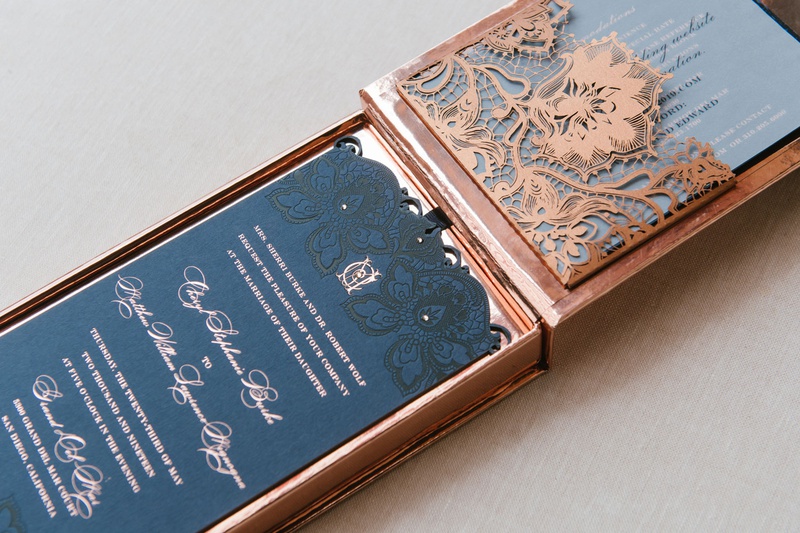 Cheryl Burke %26 Matthew Lawrence Invitation
Photography: Amy %26 Stuart Photography
Read More:
http://www.insideweddings.com/weddings/cheryl-burke-and-matthew-lawrence/1358/ cheryl burke and matthew lawrence wedding invitation designed by lehr and black lace pattern navy