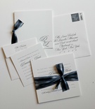 White and Blue Invitations with Calligraphy
Photography: Holger Thoss
Read More:
http://www.insideweddings.com/weddings/interfaith-wedding-with-soft-neutral-color-palette-in-cincinnati/742/ white paper invitations with blue lettering and accents in calligraphy