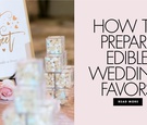 Tips for Edible Wedding Favors
Article: Tips for Edible Wedding Favors
Photography: Maya Myers Photography
Read More:
http://www.insideweddings.com/news/planning-design/tips-for-edible-wedding-favors/4608/ how to prepare edible wedding favors for your reception guests